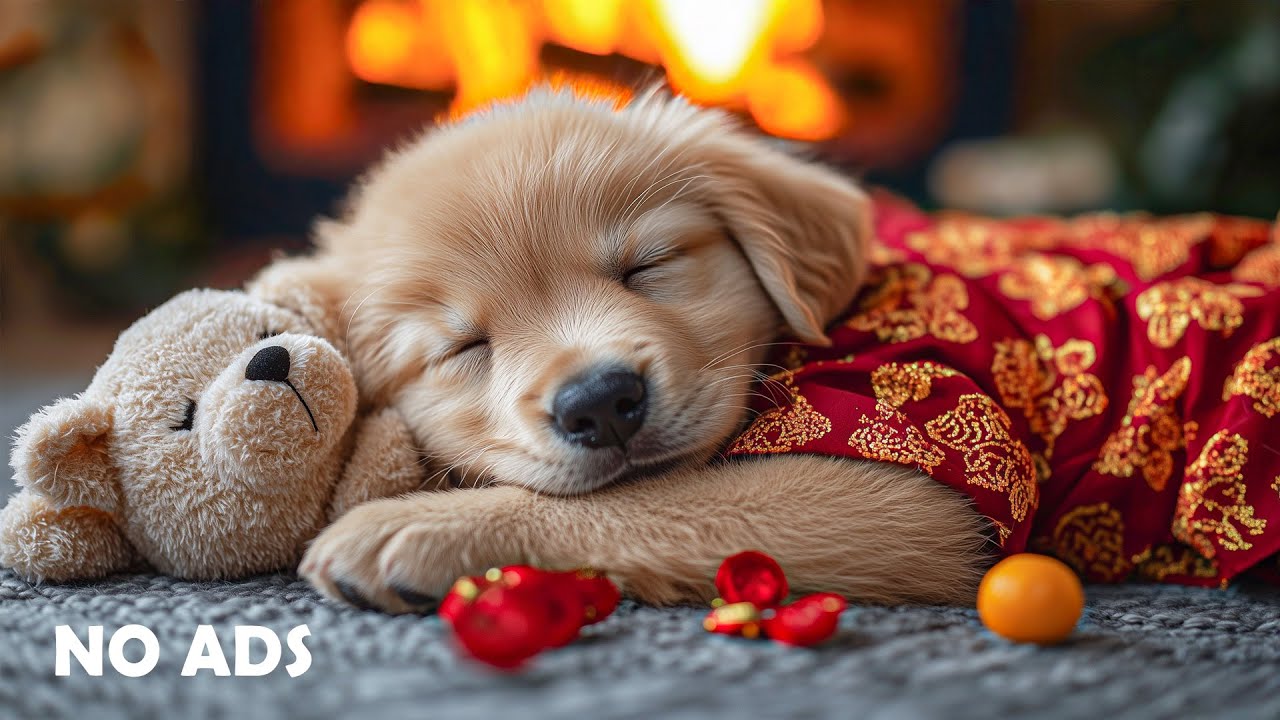 12 часов музыки для успокоения собак для сна 🐶🎅 Снятие тревоги разлуки и стресса 🎶 Без рекламы