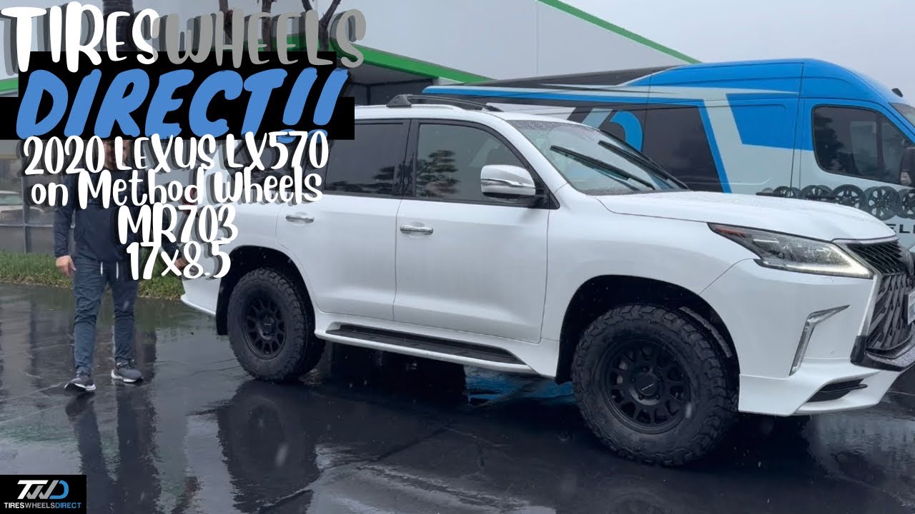 2020 Lexus LX570 on Method MR703 17x8.5 5x150 +35 Offset Part