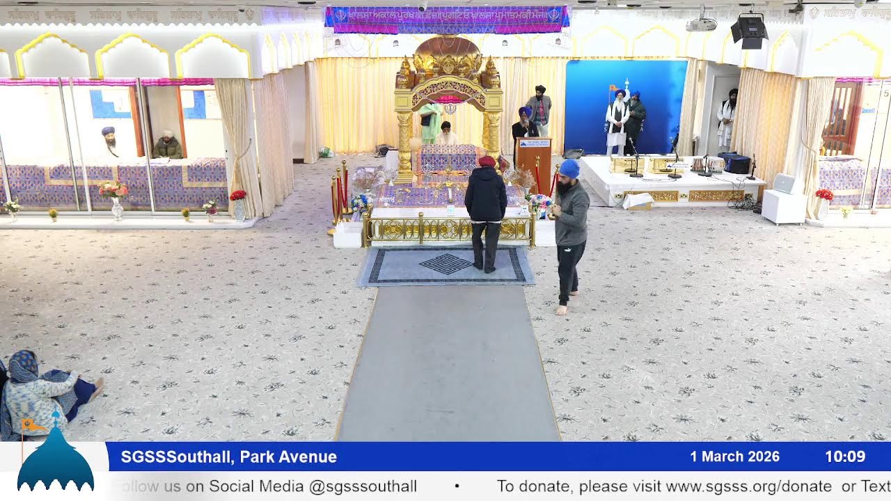 SGSS Southall, Park Ave - Morning Livestream