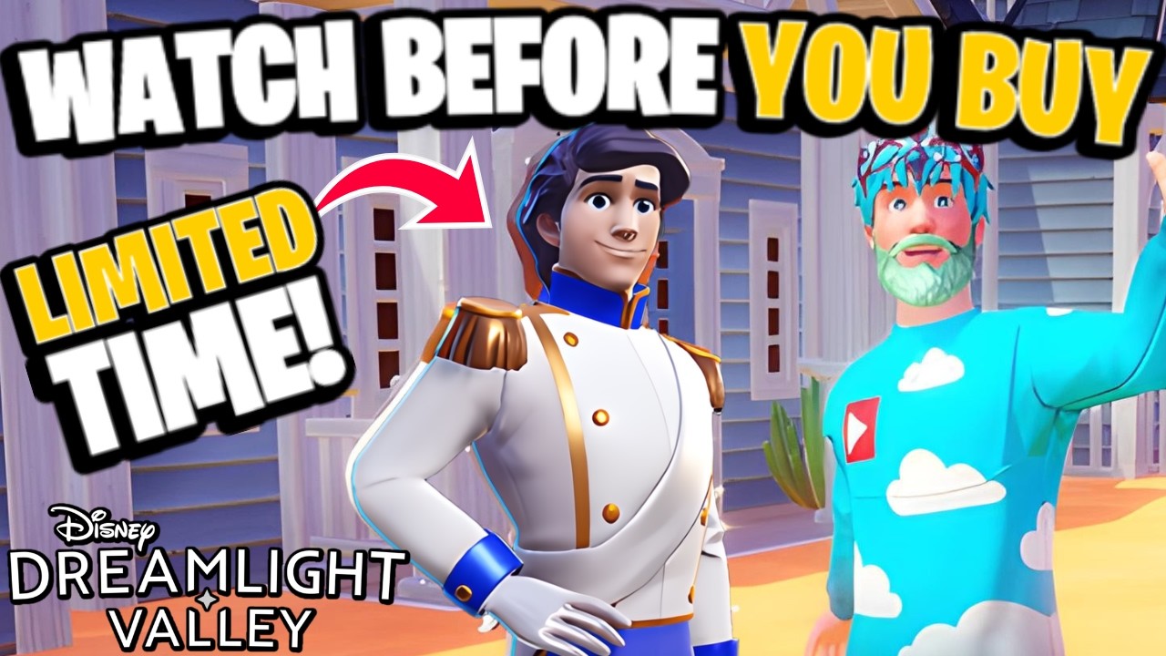 New ERIC Dream Style & Seaside Getaway BUNDLE! [Premium Shop]  | Dreamlight Valley