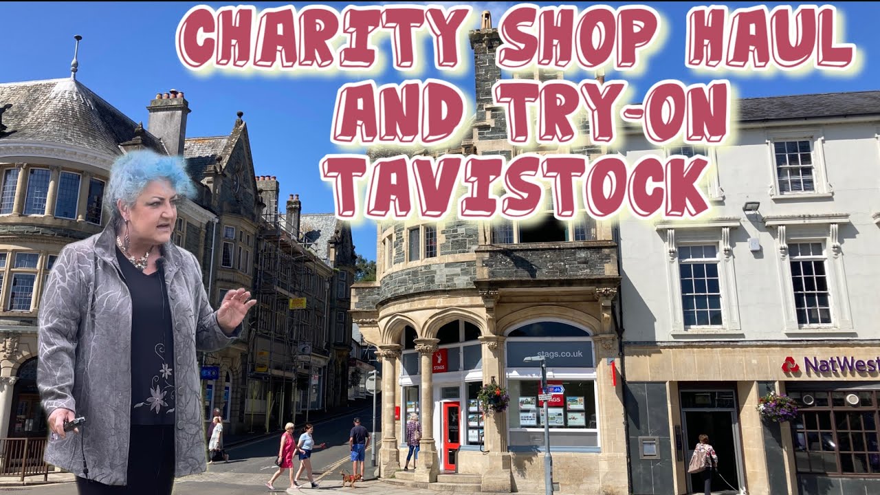 Charity Shop Fashion Haul from Tavistock, Devon