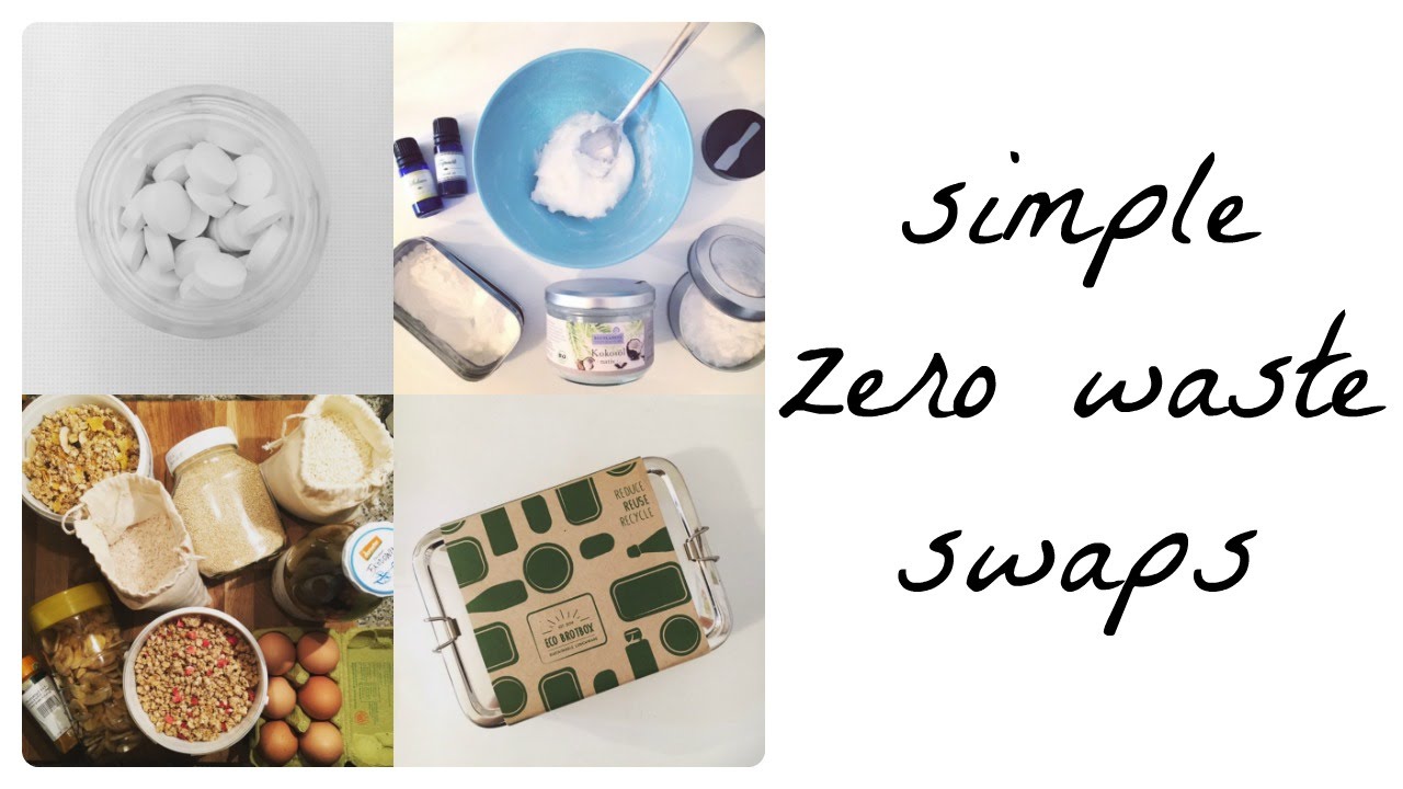 Simple zero waste swaps