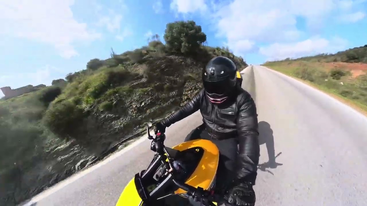 Riding Through Málaga with My Little Girl ❤️🏍️