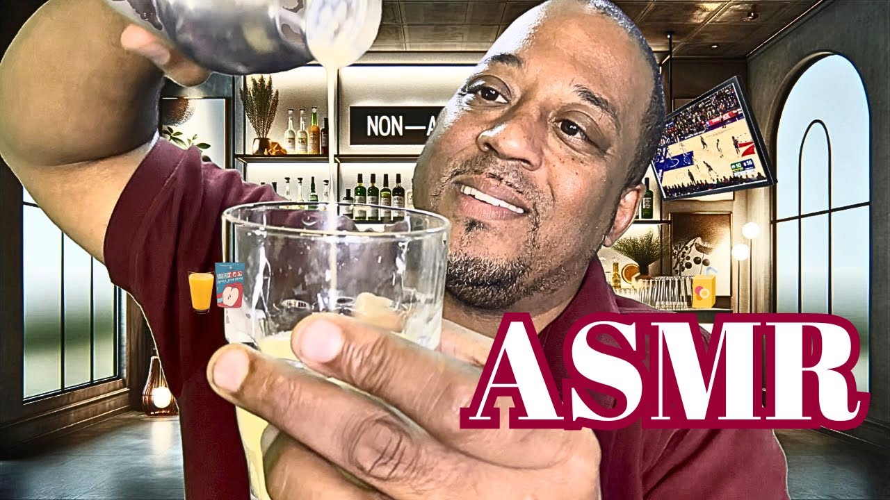 Friendliest Sober Bartender ASMR Roleplay