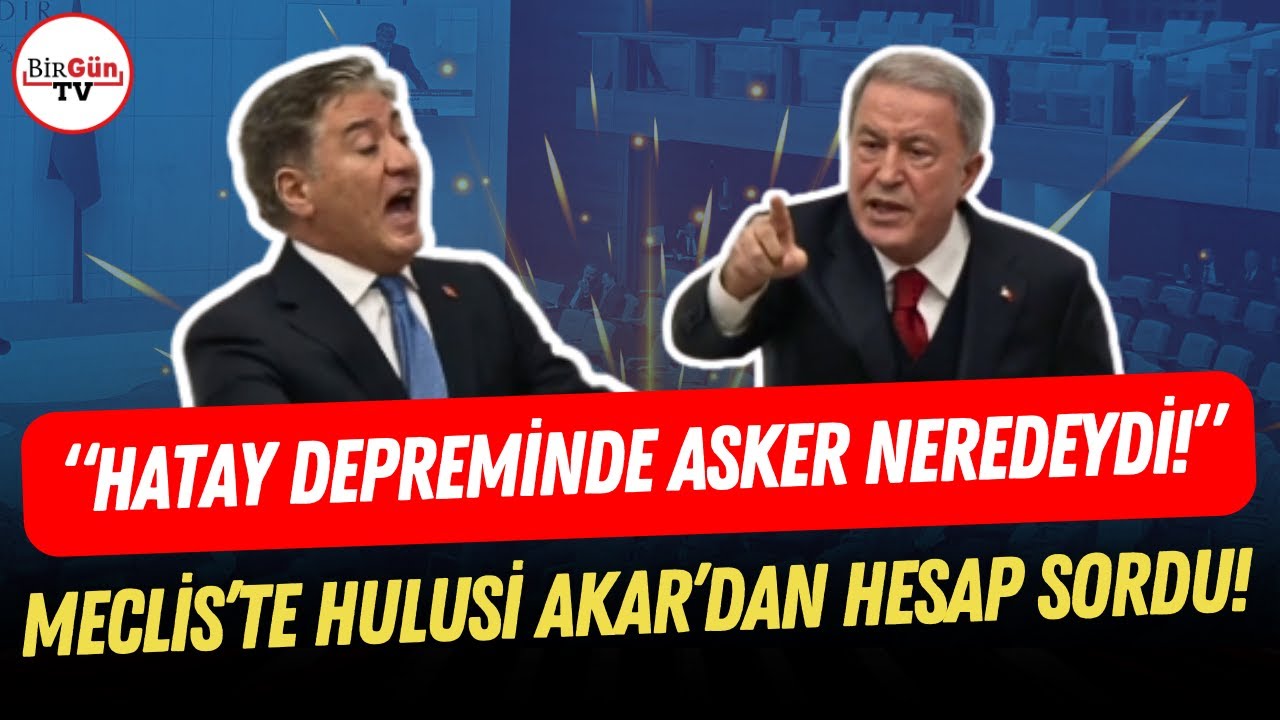 Murat Emir, Hulusi Akar’ın yüzüne bakarak hesap sordu I “6 ŞUBAT’TA ASKER NEREDEYDİ!”