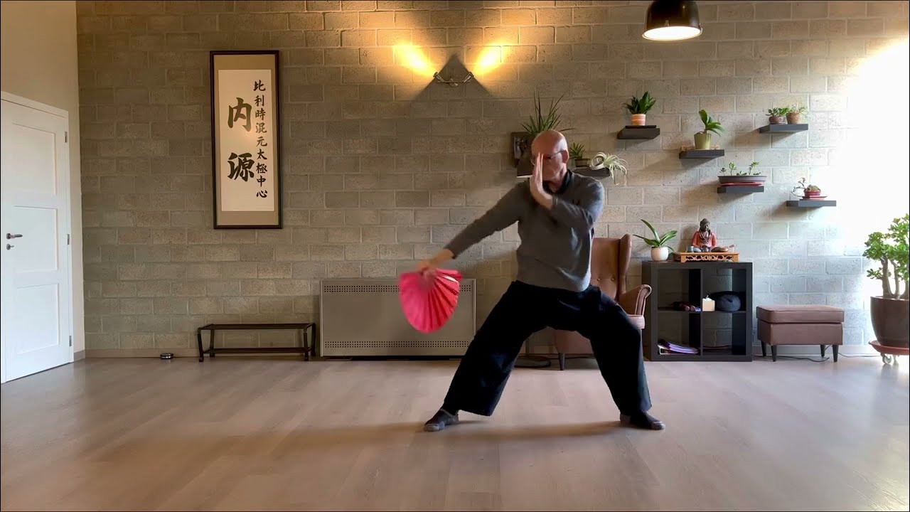 Yìn Xiàng Taiji waaiervorm -  印象太极扇 - Jan De Kock