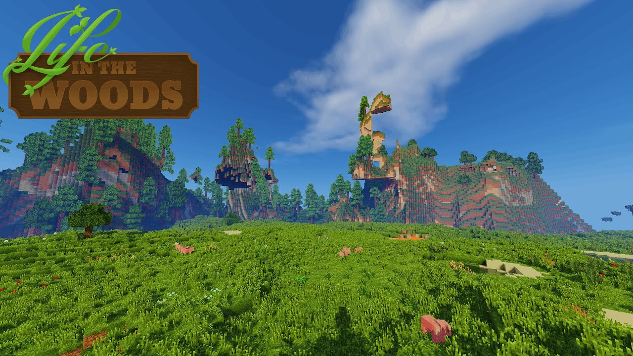 Life In The Woods #943 - Appreciating The Scenery - Minecraft Let's Play