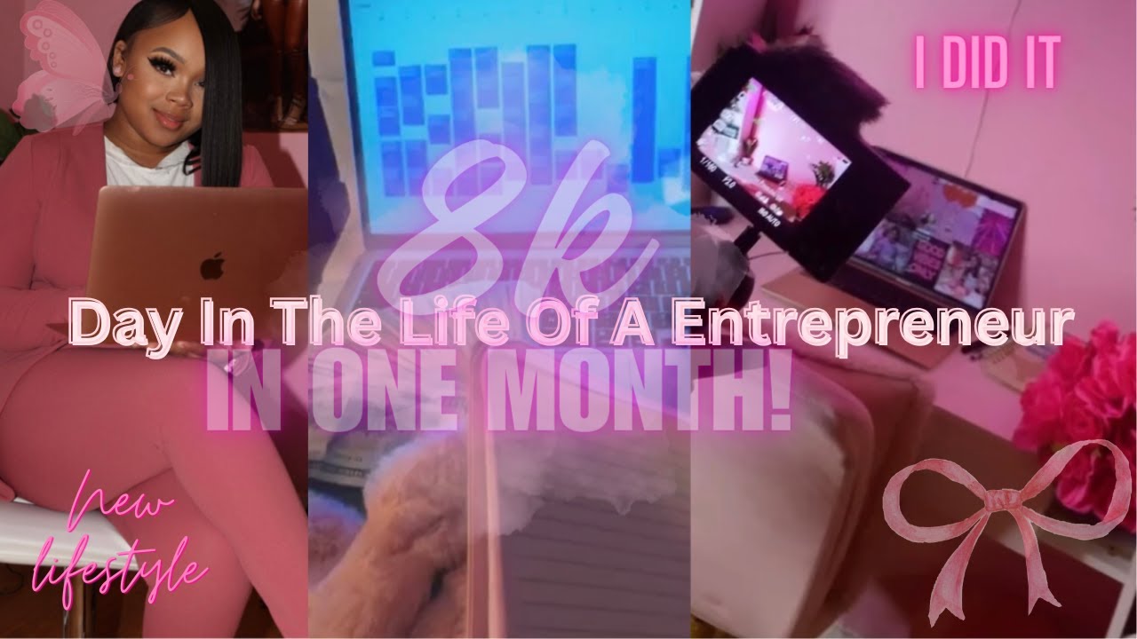 DAY IN MY LIFE : Y'all I Started My Hair Business And Made 8K In A Month !
