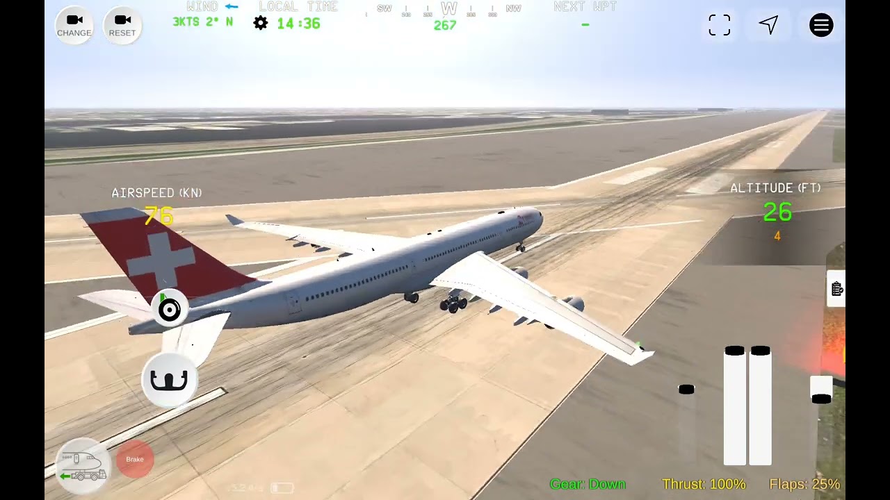 Rate ts swiss a340 takeoff from miami!
