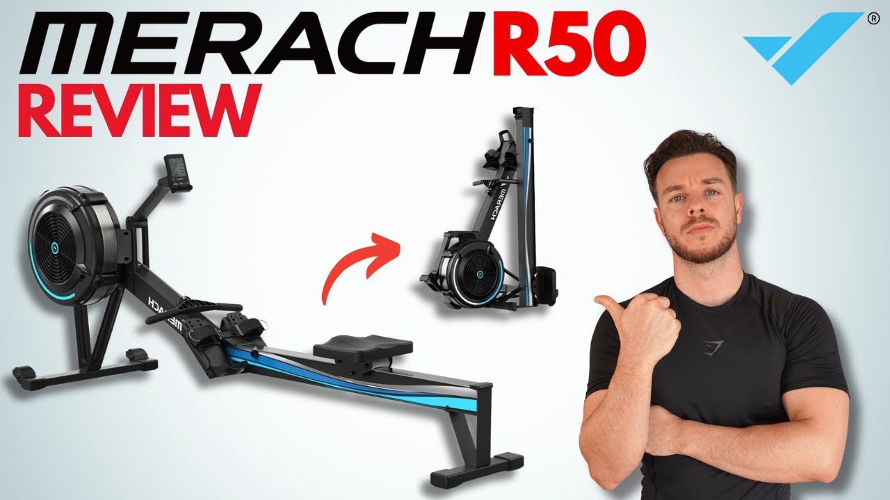 Гребной тренажёр Merach Fitness R50 ⎹ Лучшее соотношение цены и качества? ⎹ Тест и обзор ⎹ Чёрная...