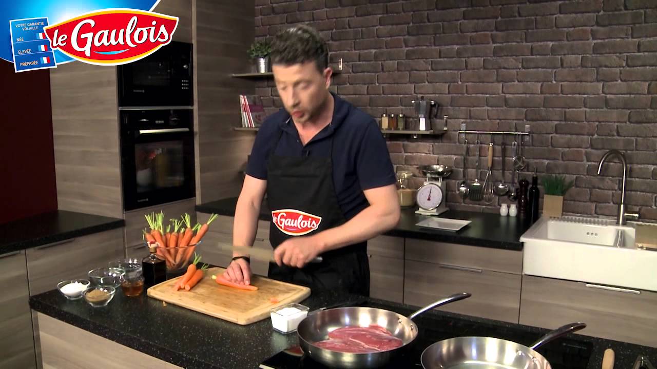 Recette de Filet de canard au balsamique et aux carottes - Le Gaulois