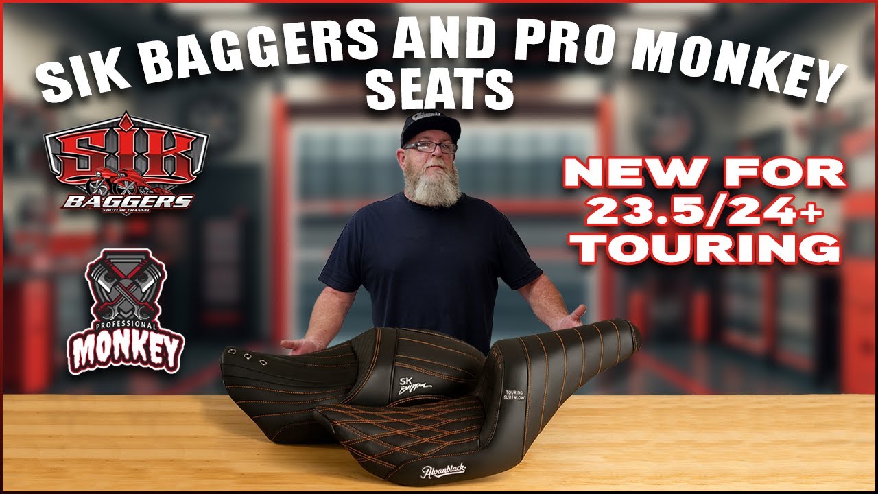 ⚡STOP Waiting! SIK Baggers & Pro Monkey Seats Now Fit 23.5/24+ Harleys ⚡