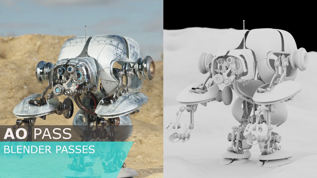 Blender | Ambient Occlusion Passes | Getting Started