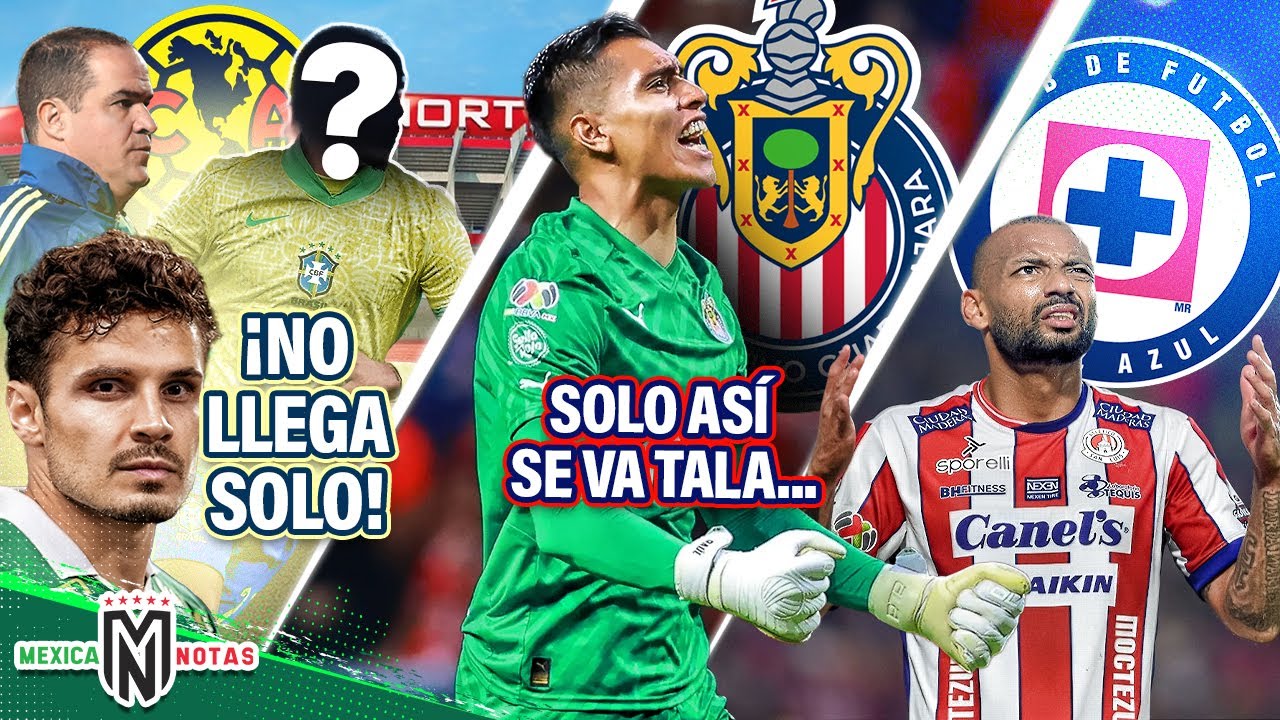 América traería otro brasileño con Veiga | Tala se iría con una condición | ¿João Pedro a Cruz Azul?