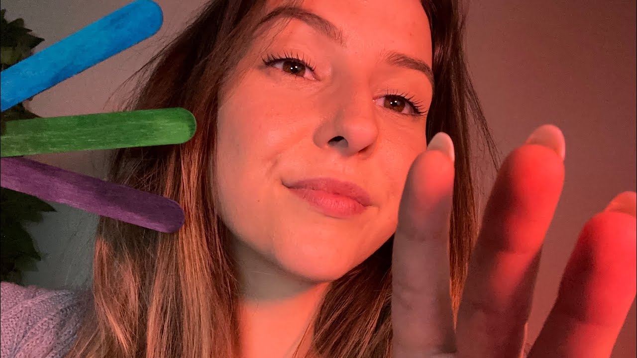 Периферийные триггеры ASMR 🎏 (быстрые и медленные движения рук) ￼