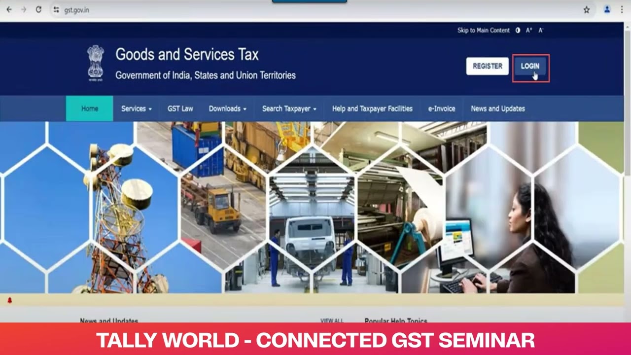 TALLY WORLD CONNECTED GST BY VIJAY BHATTACHARYA COMPLETE SEMINAR