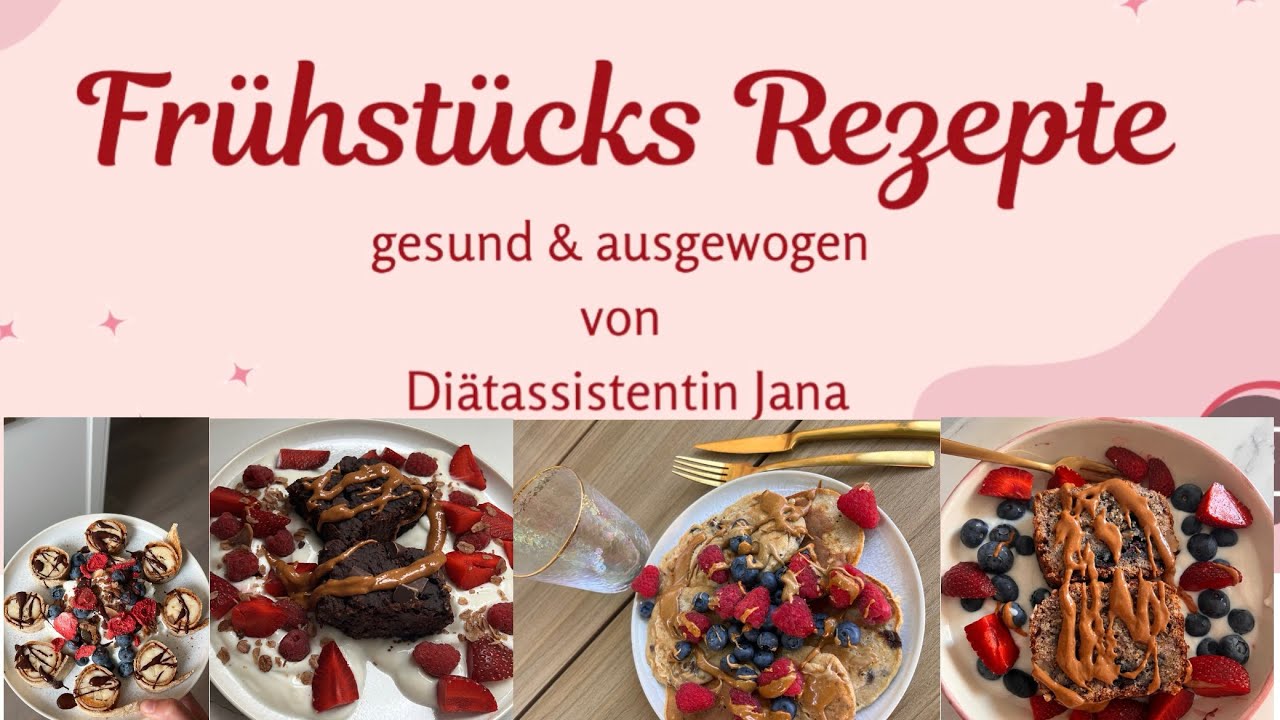 FRÜHSTÜCKS IDEEN💕 unglaublich lecker und gesund + Rezepte 💕 #gesundeernährung #fooddiary #breakfast 