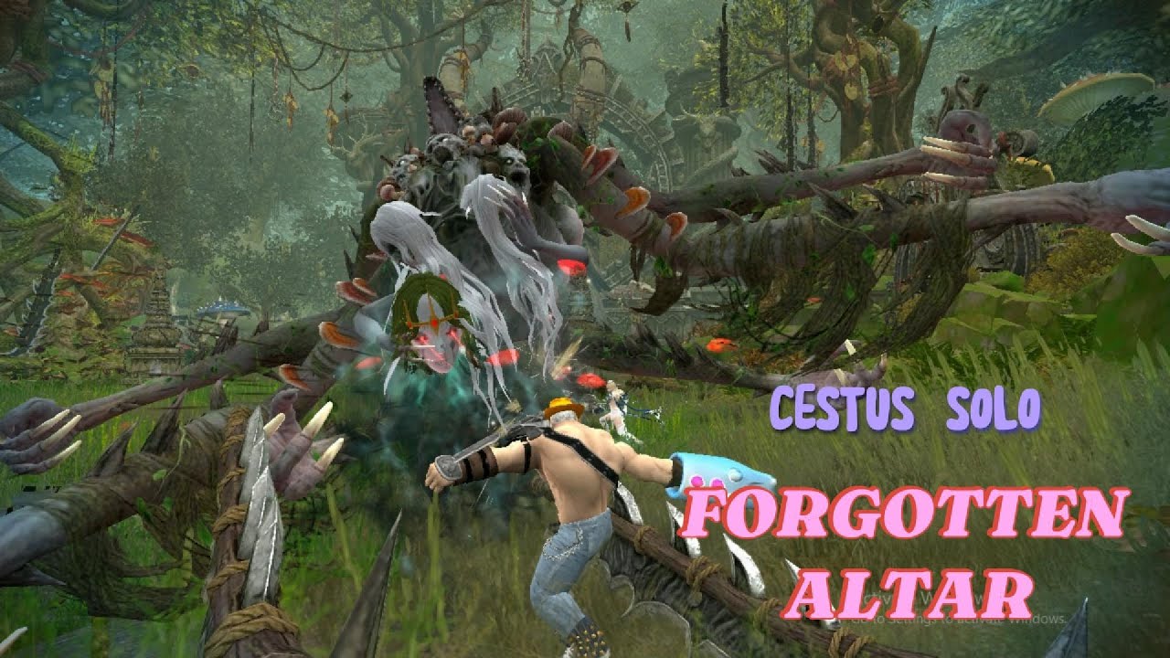 [Vindictus. NA ] Karok Cestus Solo Forgotten Altar Att 61K Dmg 74k