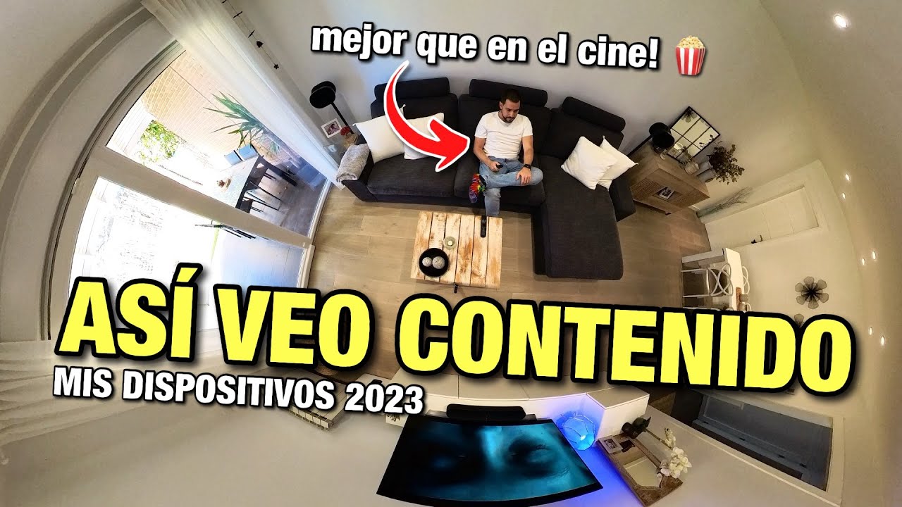 El SALÓN de MI CASA es MEJOR que el CINE 🍿 Mi SET UP para VER CONTENIDO 🔥 TV, TV BOX, SONIDO SONOS