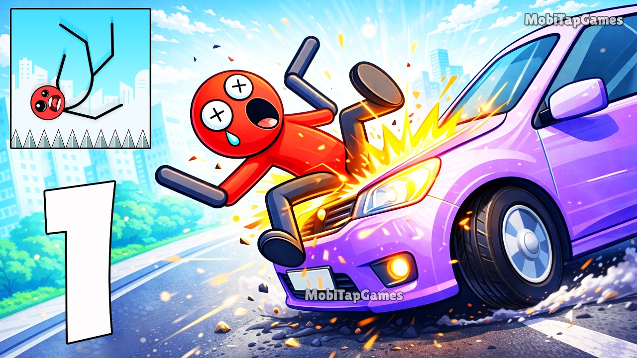 Ragdoll Break Kick Loser - Gameplay Walkthrough - Crazy Stickman Destruction Levels (iOS, Android)