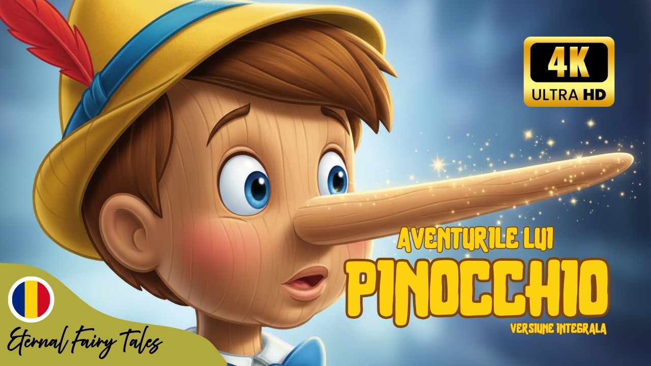 🇷🇴 Pinocchio – Povestea Completă în Română | (Versiune Integrală) | #pinocchio