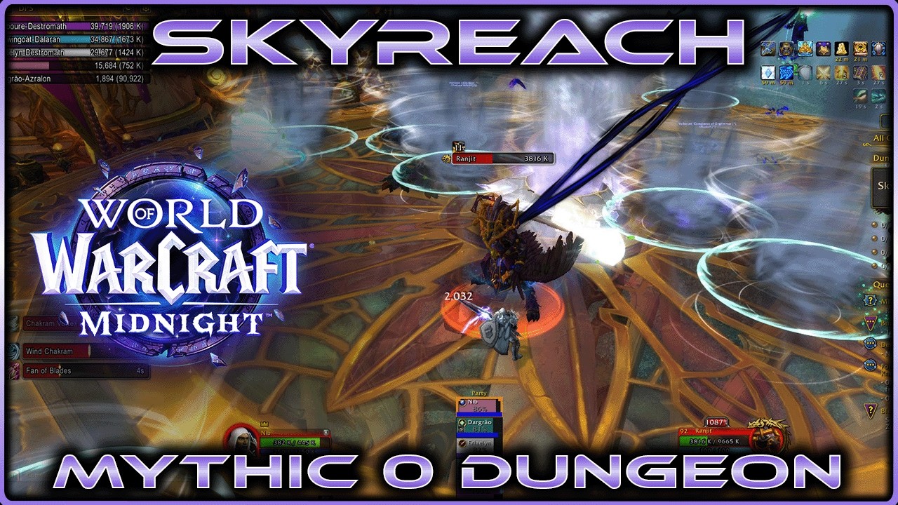 Skyreach - Mythic 0 Dungeon - Midnight Season 1