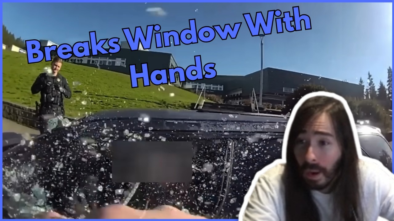 Bodycam Shows Police Arresting Discord Mod After Racing Through School Crosswalk | MoistCr1TiKaL