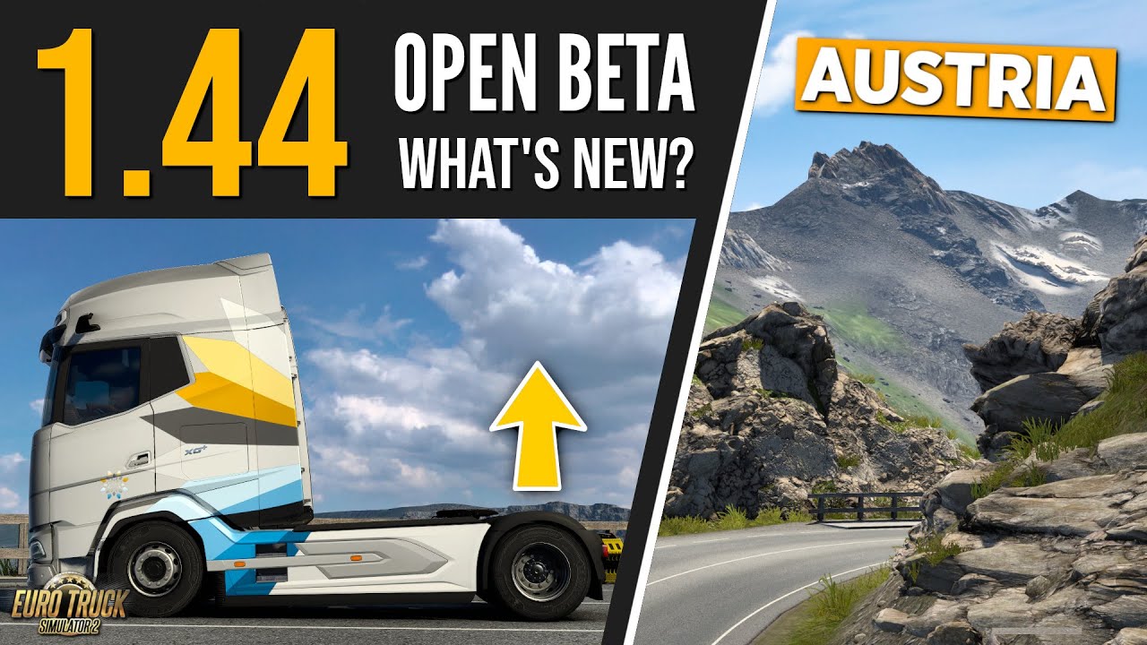 Euro Truck Simulator 2 -  Open Beta 1.44 | Toast