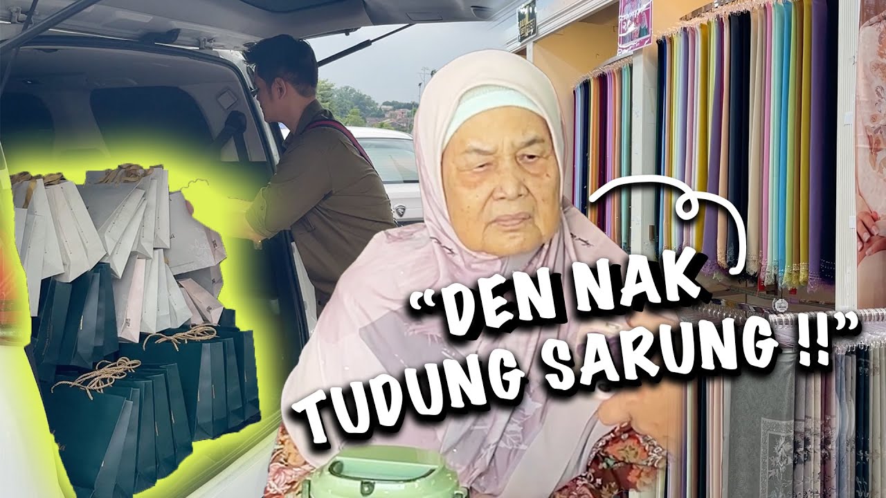 BORONG SEMUA TUDUNG UNTUK OMAK JENNY !!! TAPI....