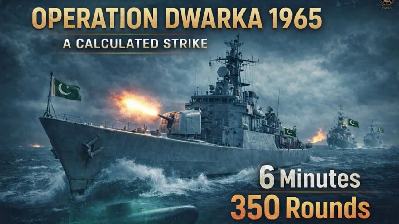 Operation Dwarka 1965: The Daring Pakistan Navy Strike That Shocked India| Full Documentary