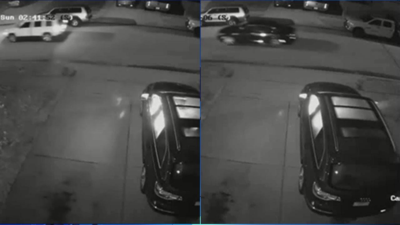 VIDEO: 3 arsonists caught on camera setting Spring home, vehicle on fire