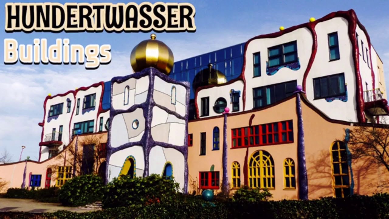 HUNDERTWASSER CREATIVE BUILDINGS | HUNDERTWASSER — World famous Artist |