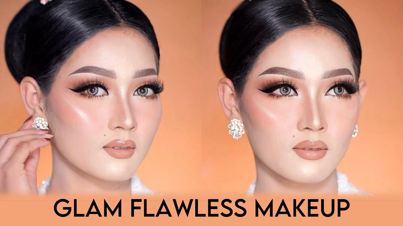 TUTORIAL GLAM FLAWLESS MAKEUP LOOK