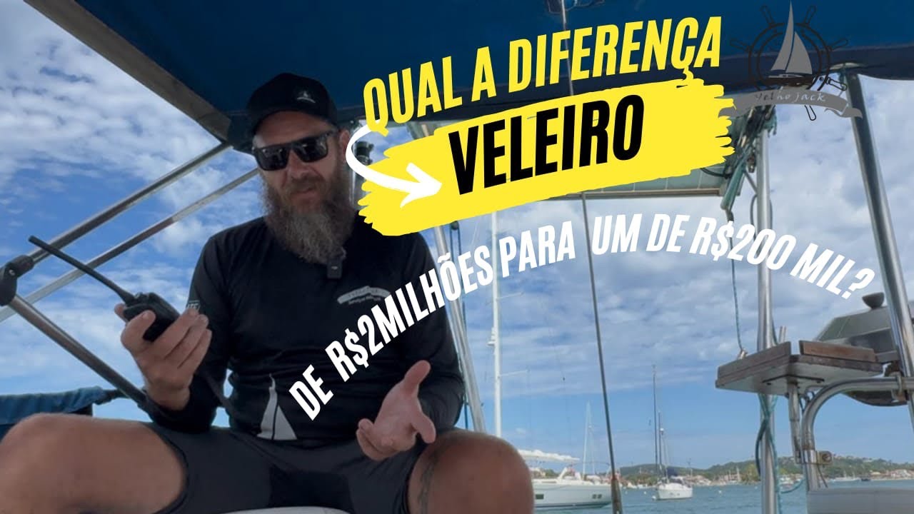 Na travessia qual a diferen&ccedil;a entre estes dois tipos de veleiros?