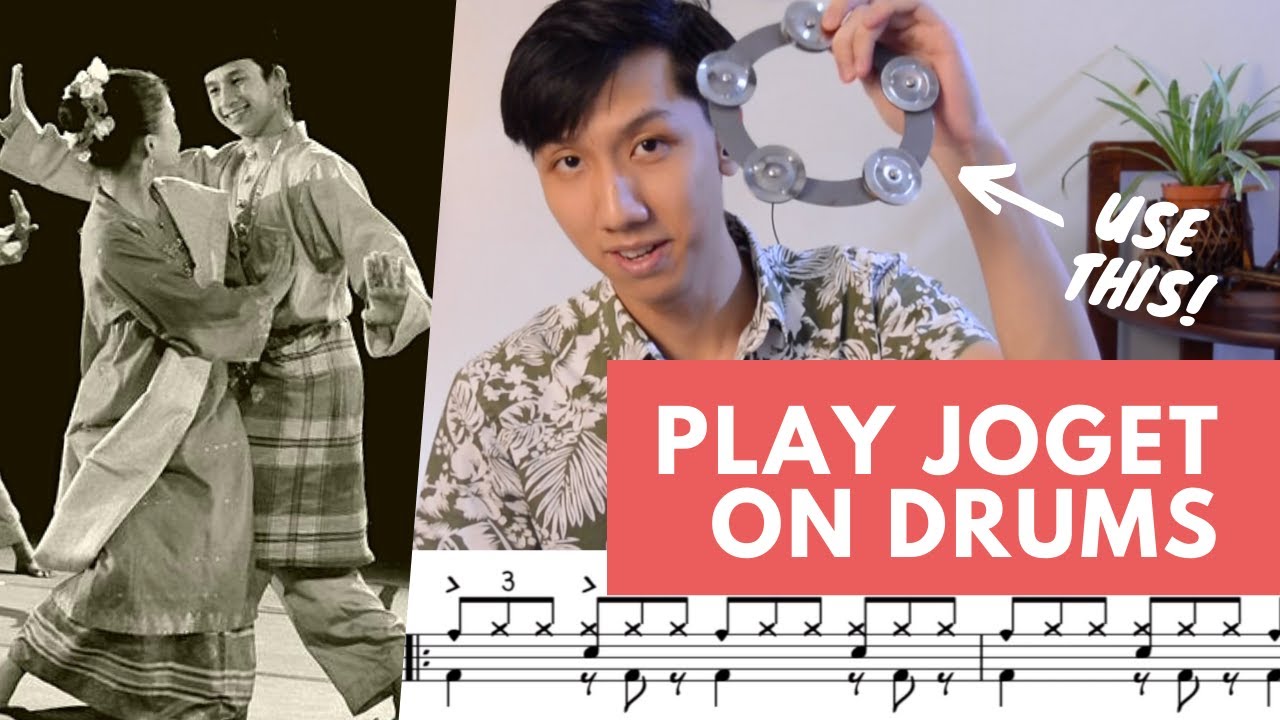 Malaysian Beats: Learn To Play The Joget | Drum Tutorial | Ethnic World Grooves | Step by Step