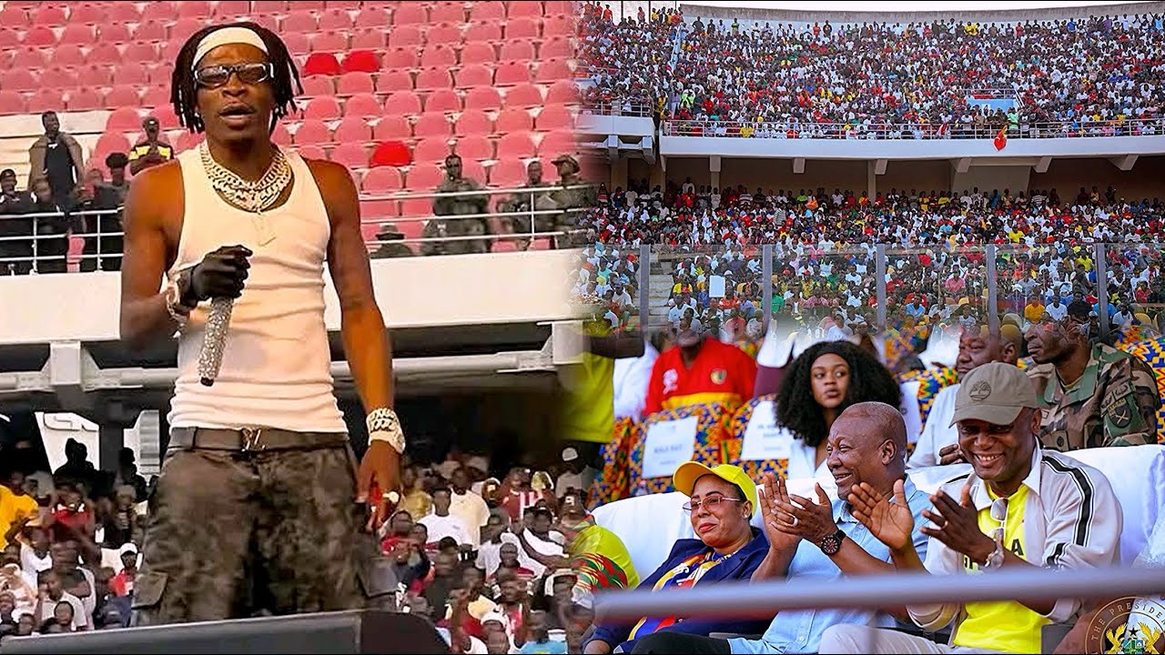 Danciehall King Shatta Wale Turns Accra Sports Stadium Upside Down with Massive Performance