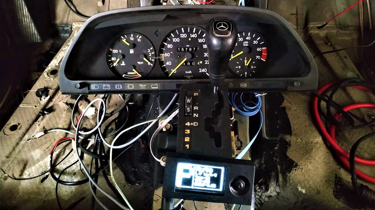 OFgear TCU installation, 722.6 shifter repair and  External speed Input