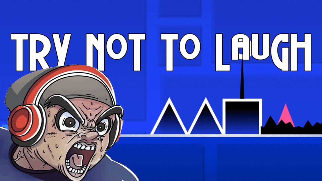 dashiegames try not to laugh (geometry dash version)