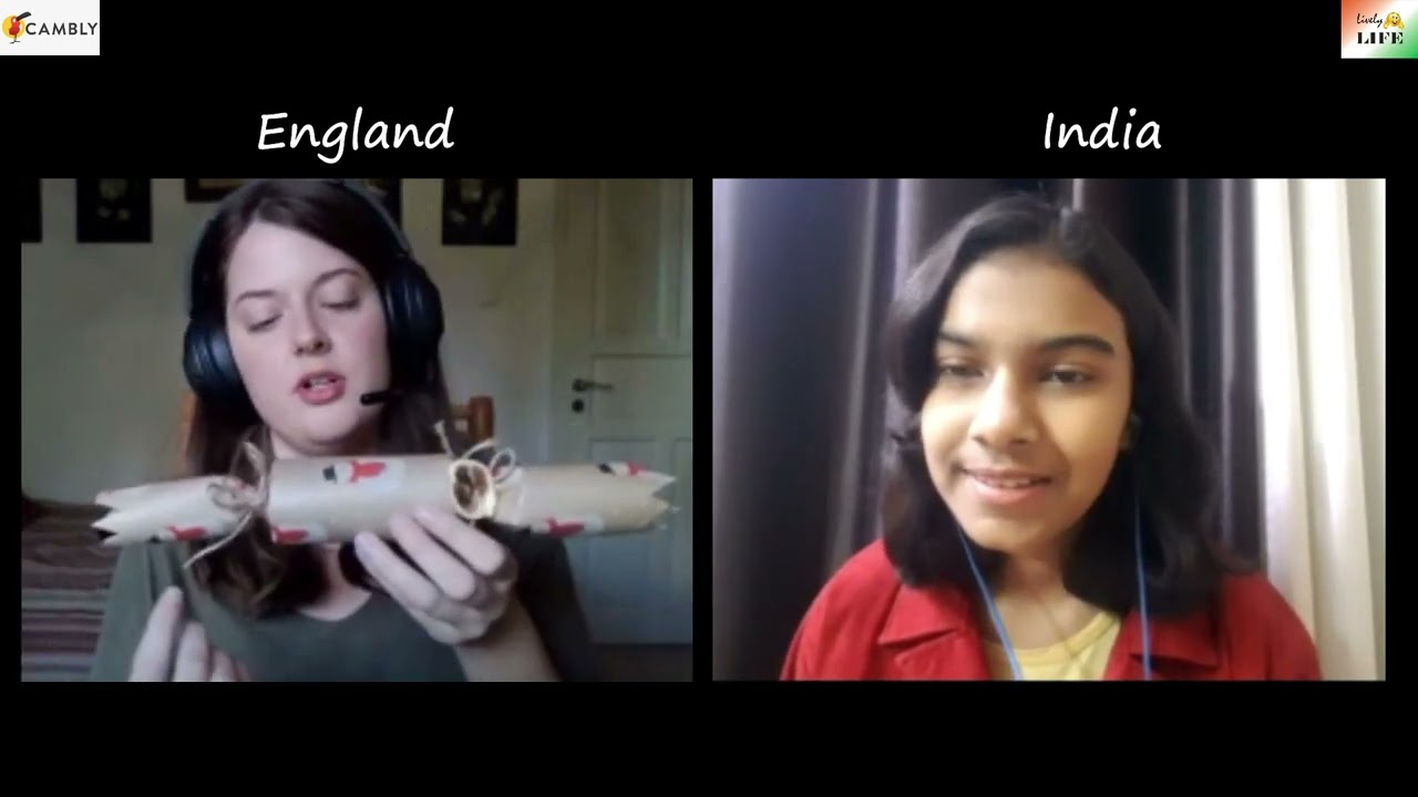 Cambly English Conversation #49 with lovely tutor from England | Adrija Biswas