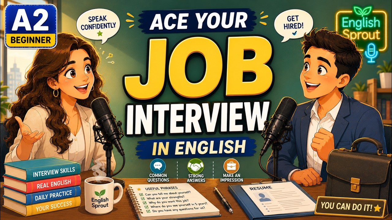 English in Daily Life – At a Job Interview | Speak Confidently