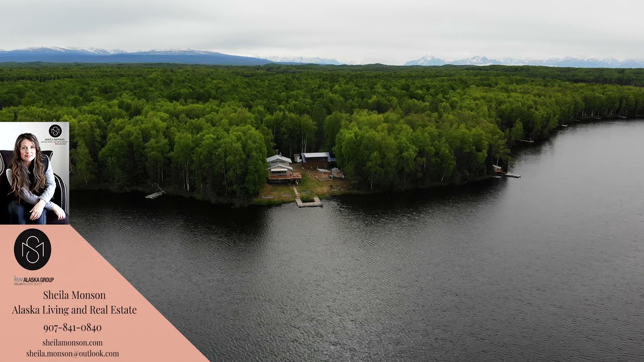 Realtor Willow, Alaska! Real Estate Willow, Alaska Sheila Monson House on Vera Lake. $325k