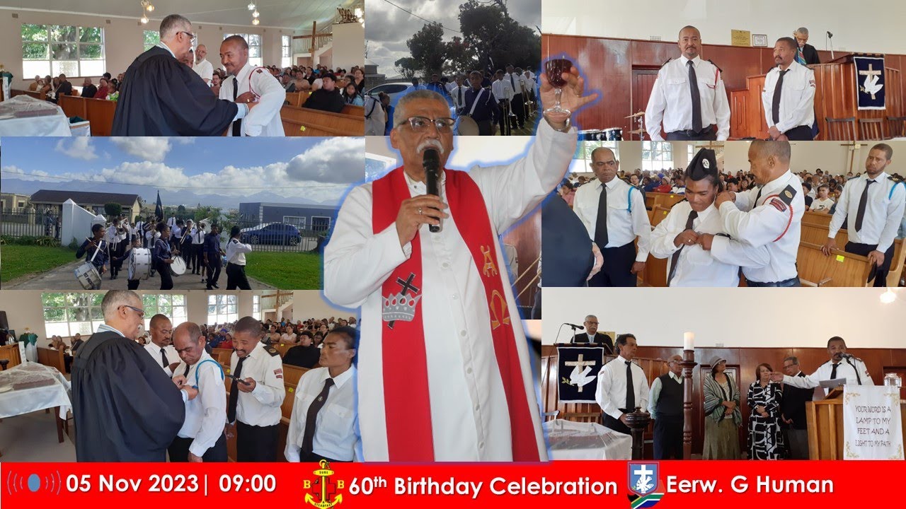 Pacaltsdorp UCC| First Company 60th Birthday Service| Rev. G Human