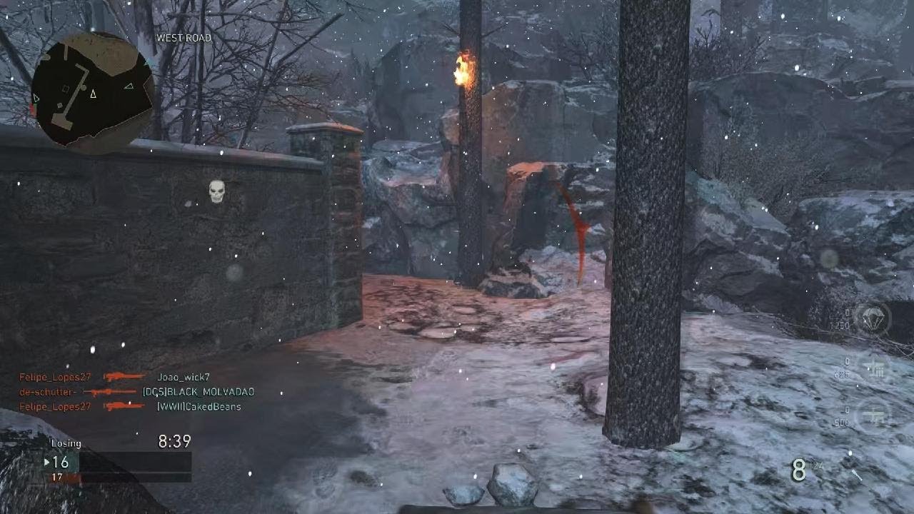 CoD WWII TDM - House sitting