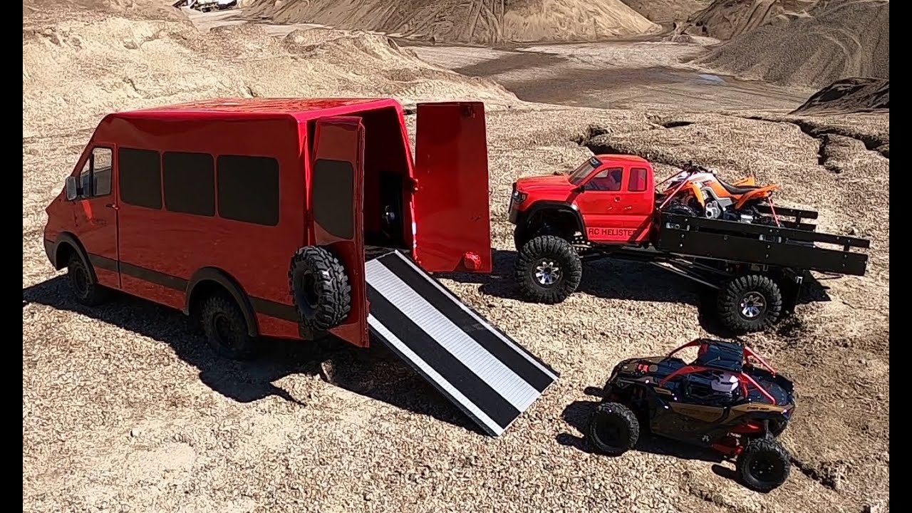Rc axial YETI  JR Can-Am JUMPING & QUAD 700 raptor YAMAHA,scale truck 4x4.