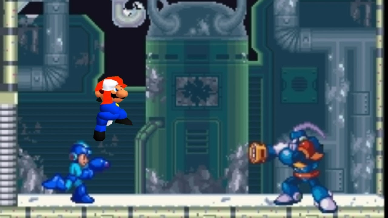 Mega Man 8 Boss with sm64 soundfont music