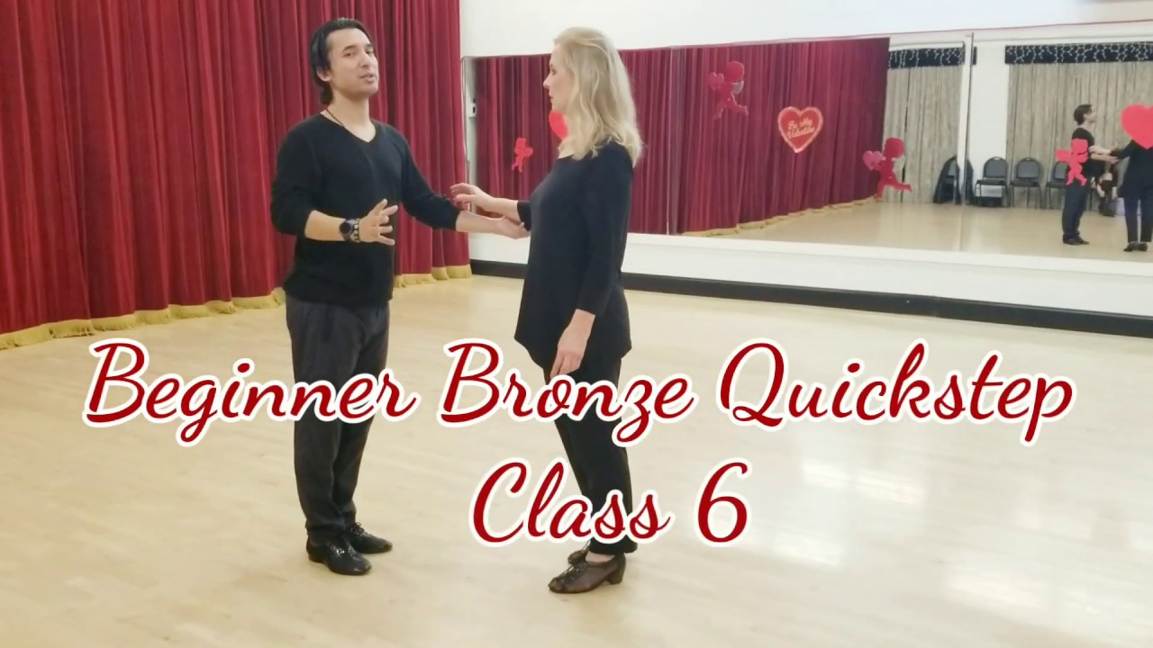 Beginner Quickstep Class 6: Tipple chassé right, backlock, and running finish