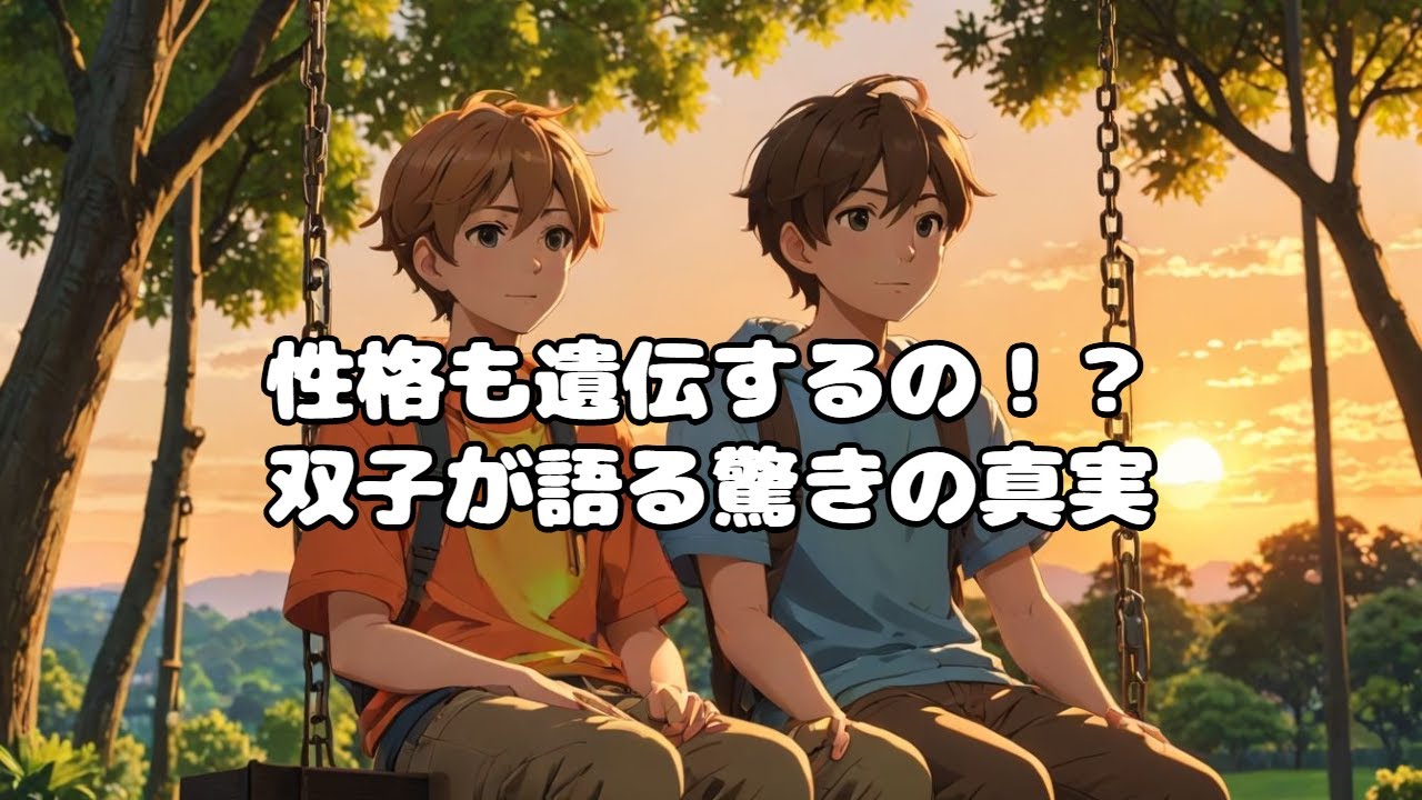 性格も遺伝するの？驚きの真実