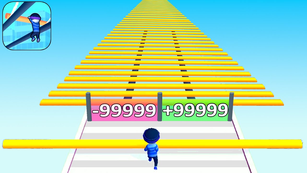 New Satisfying Mobile Game Roof Rails Latest Update Top Gameplay Walkthrough iOS,Android All Levels