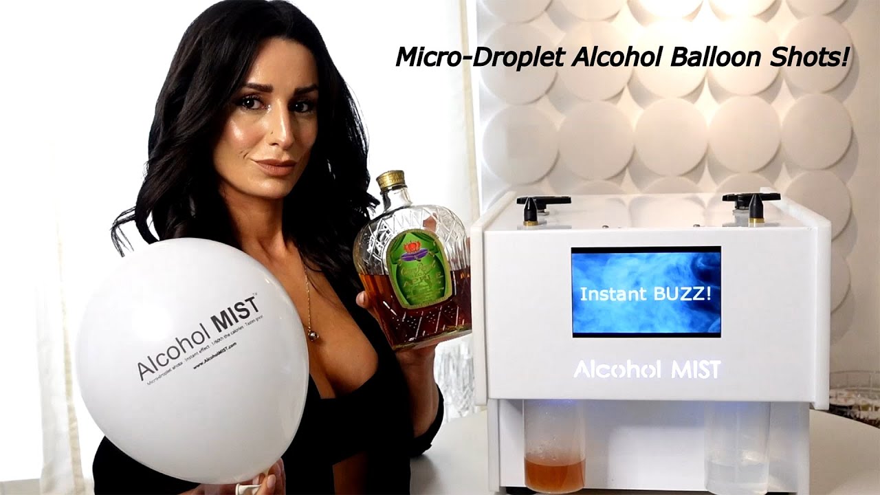 Alcohol MIST II Micro-Droplet Alcohol Balloon Shots!