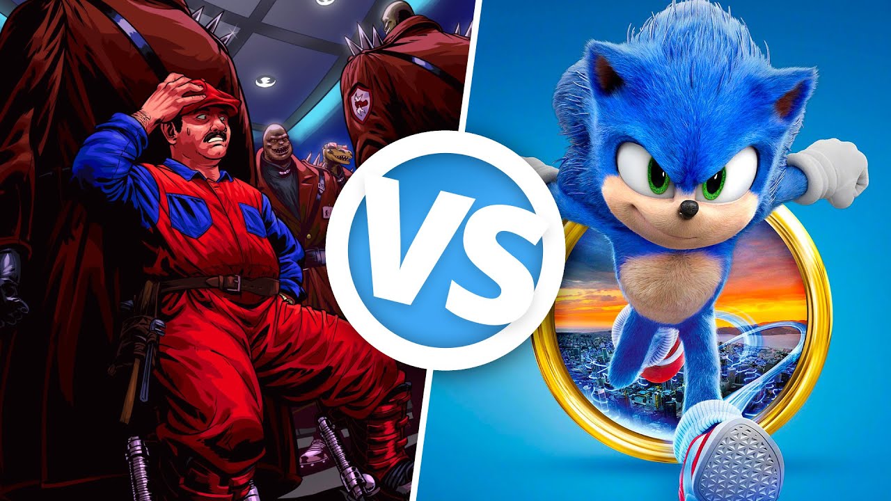 Sonic the Hedgehog VS Super Mario Bros. (1993) - Movie Feuds